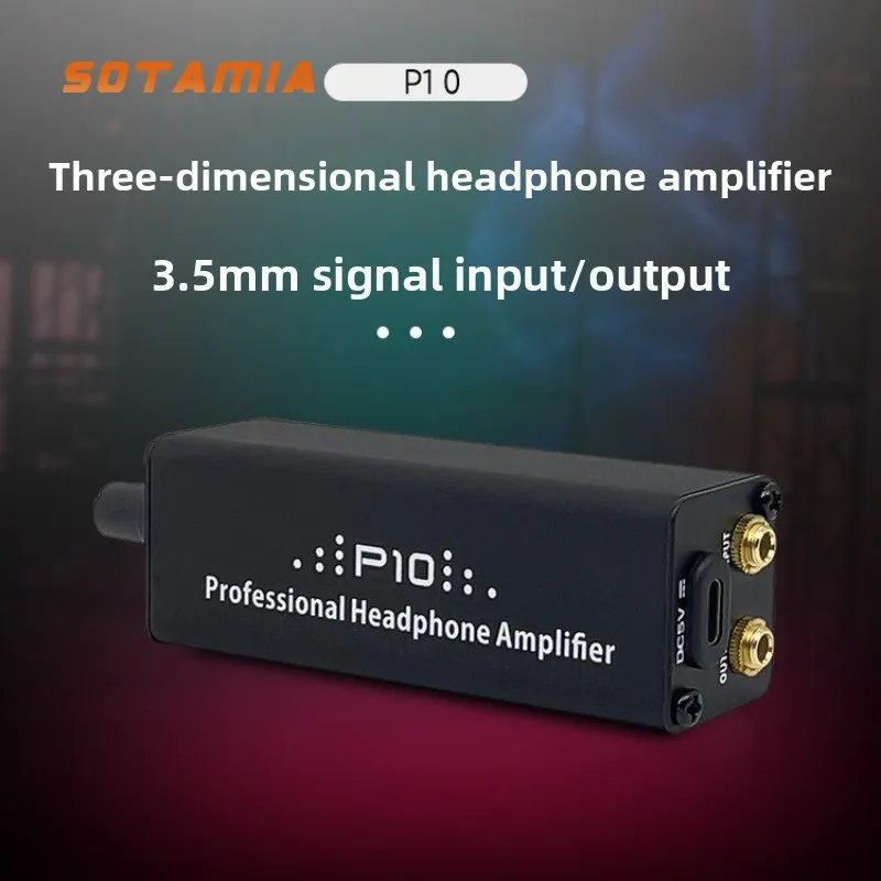 

SOTAMIA P10 портативный монитор усилитель для наушников усилитель предварительной ступени все в одной машины предварительный эффектор усилителя громкости
