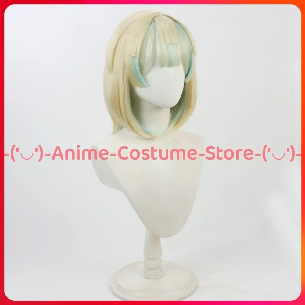 NIJISANJI VTuber Genderbend Hibachi Mana Cosplay Wig Anime Character Wigs Halloween Carnival Party Costume Prop Synthetic Hair