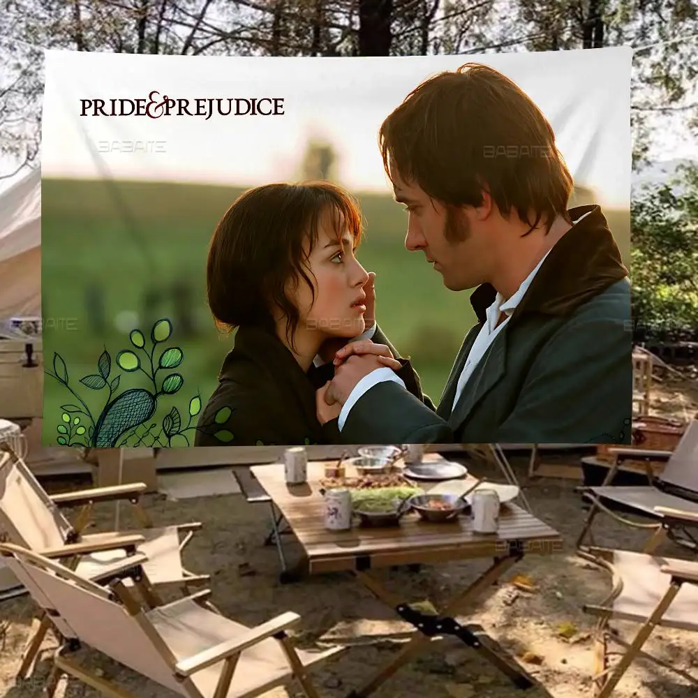 Classic Romance Movie Pride Prejudice Printed Large Flag Art Science Fiction Room Home Decor Decor Banner