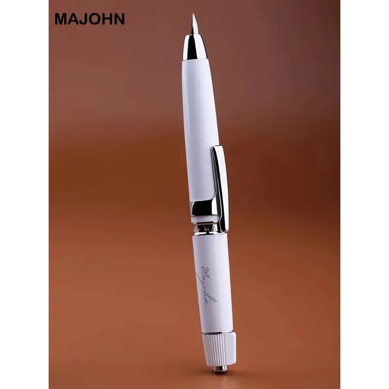 stylo-plume-retractable-rotatif-en-resine-majohn-a3-pointe-fine-ef-04-mm-pour-ecrire-dessiner-journaliser-ecole-bureau