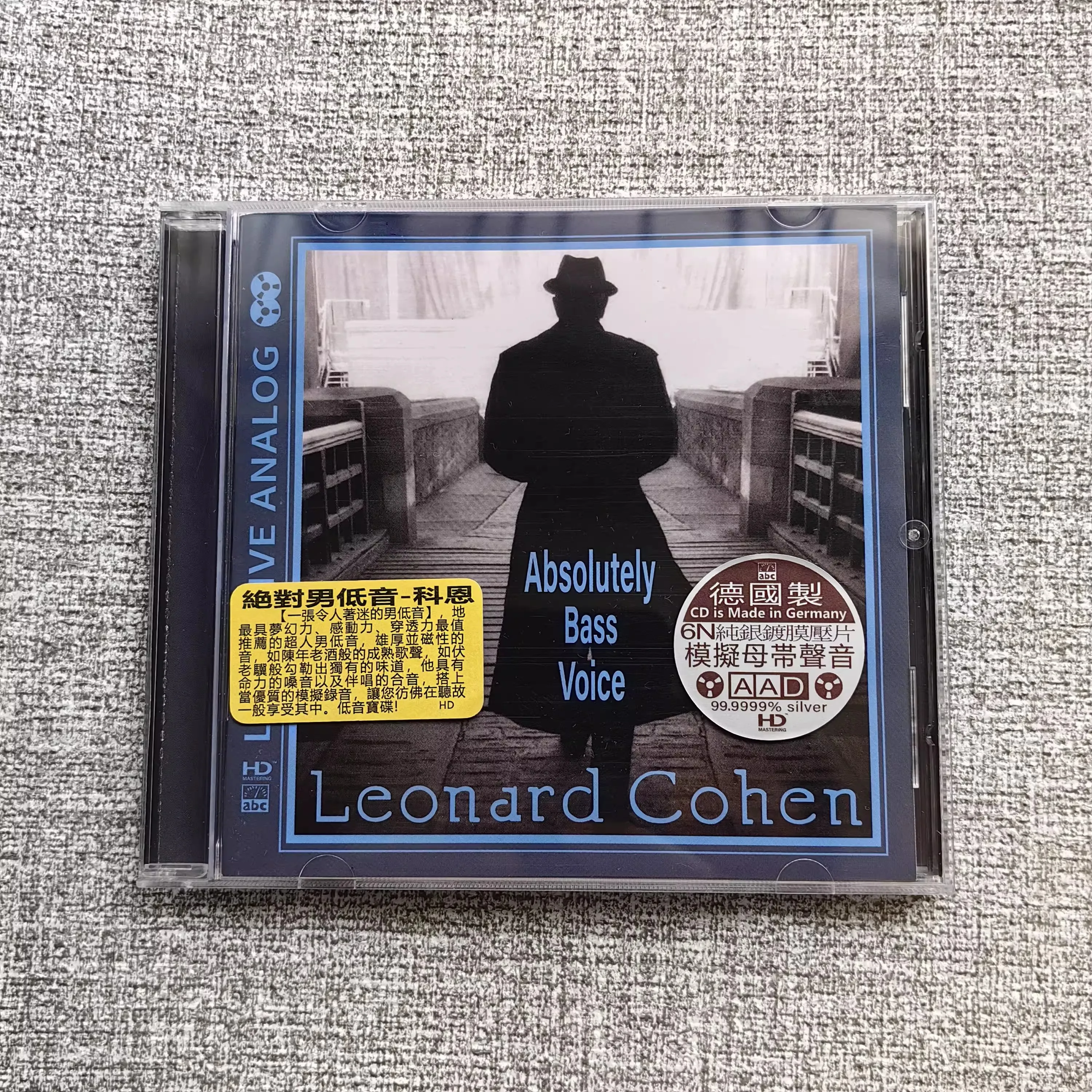 CD de música clásico Leonard Cohen, los más grandes éxitos, álbum de voz absolutamente bajo, grabación de música, Cosplay, Walkman, trampas de sonido para coche, caja de regalos