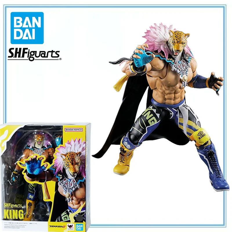 

BANDAI SPIRITS Original in Stock Tekken 8 King S.H.Figuarts Anime Cartoon Garage Kit Action Figure Model Decoration Gifts Toys