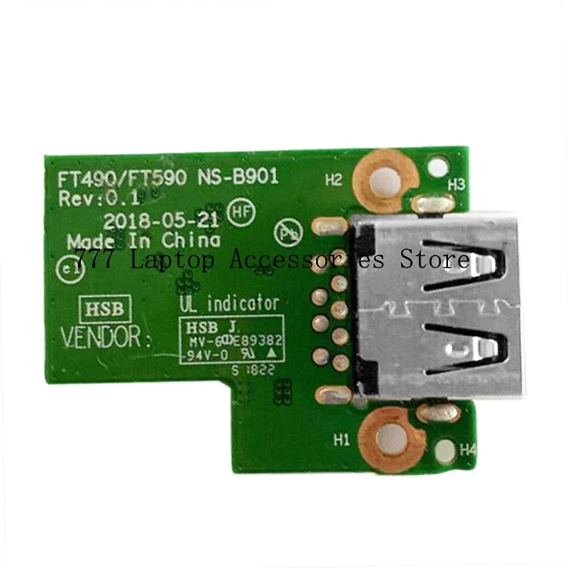 New USB board for Lenovo t490p43s T590 p53s 02hk ** ns-bshell tbdz