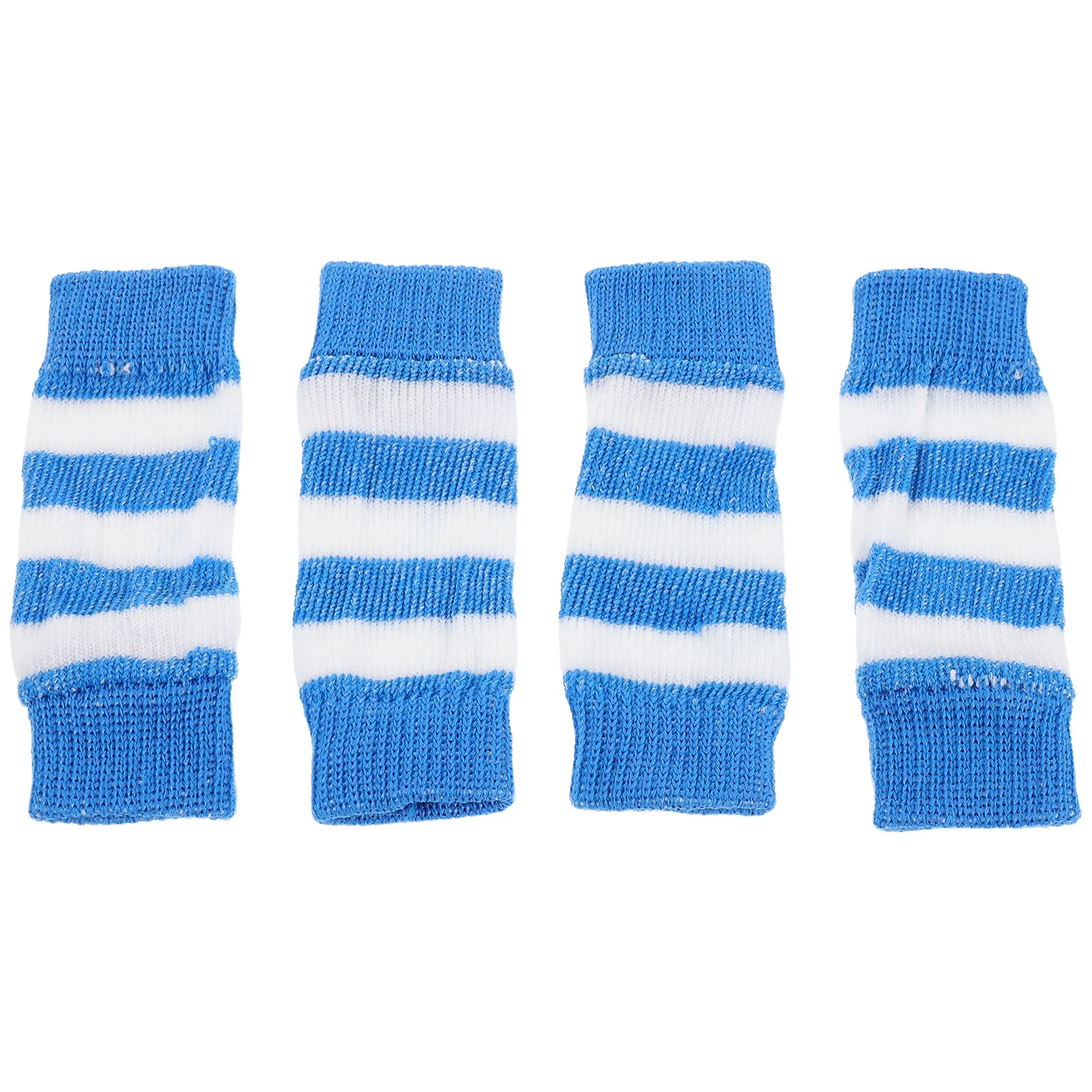 

4Pcs Pet Leg Covers Adjustable Knitted Dog Elbow Sleeves Protective Socks Back Leg Wraps Dog Socks for Wounds