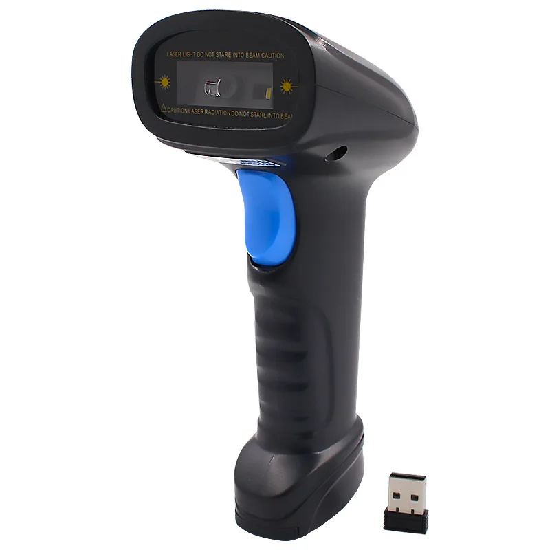 

Bluetooth Wireless Scanning Gun High-Speed Barcode Scanning Gun Supermarket Cashier Warehouse Logistics Express Bar Code Scanner