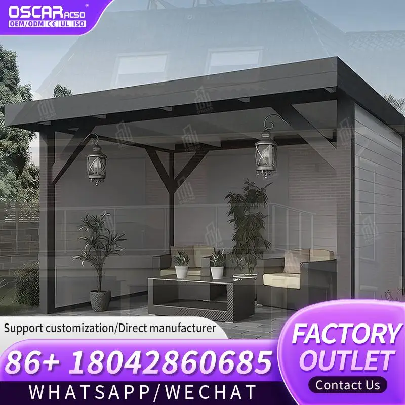 سهلة التركيب صديقة للبيئة ضد الرياح 95% كتلة الأشعة فوق البنفسجية الحديثة دليل الكهربائية سستة في الهواء الطلق ظلال الأسطوانة الأفقية للفناء B