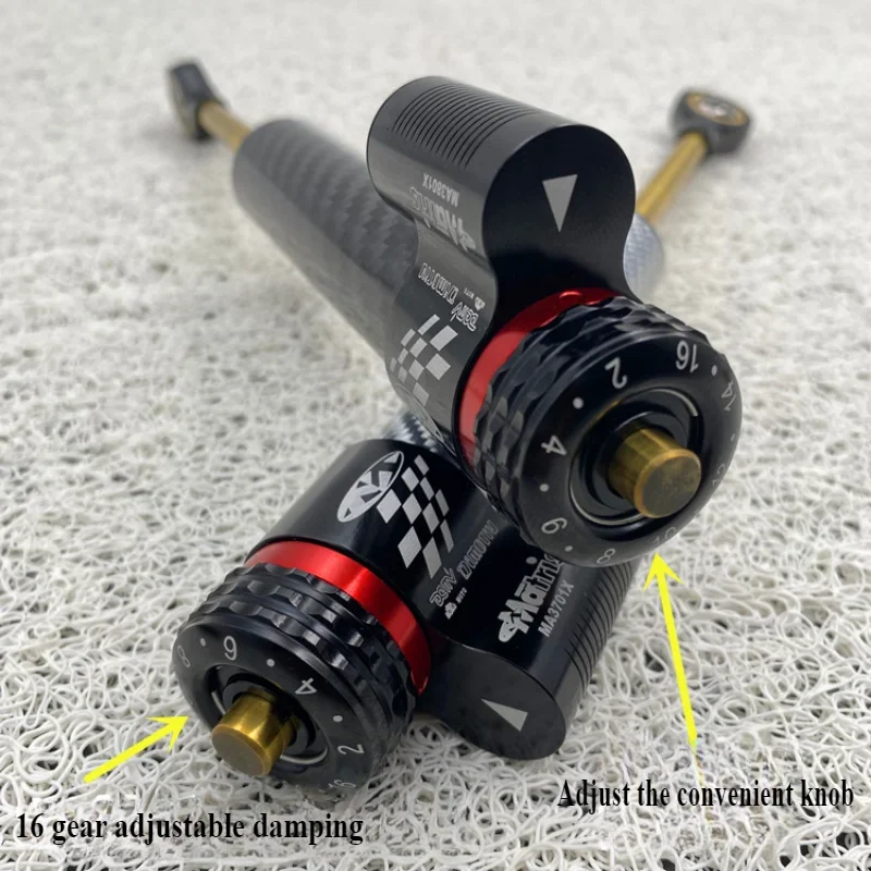 لهوندا CBR400R CBR500R الدراجات النارية توجيه استقرار المثبط قوس جبل عدة ألياف الكربون التوجيه المثبط استقرار