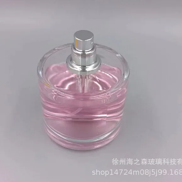 30ml50ml100ml Perfume Glass Bottle Wooden Lid Fireless Aromatherapy Bottle Perfume Dispenser Bottle Round Spray Bottle