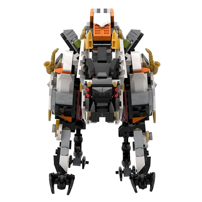 MOC Horizon Scorcher Mechanical Beast Model Building Block Set Game Battle Mecha Monster Stitch Brick Toys Creative Boys Gift