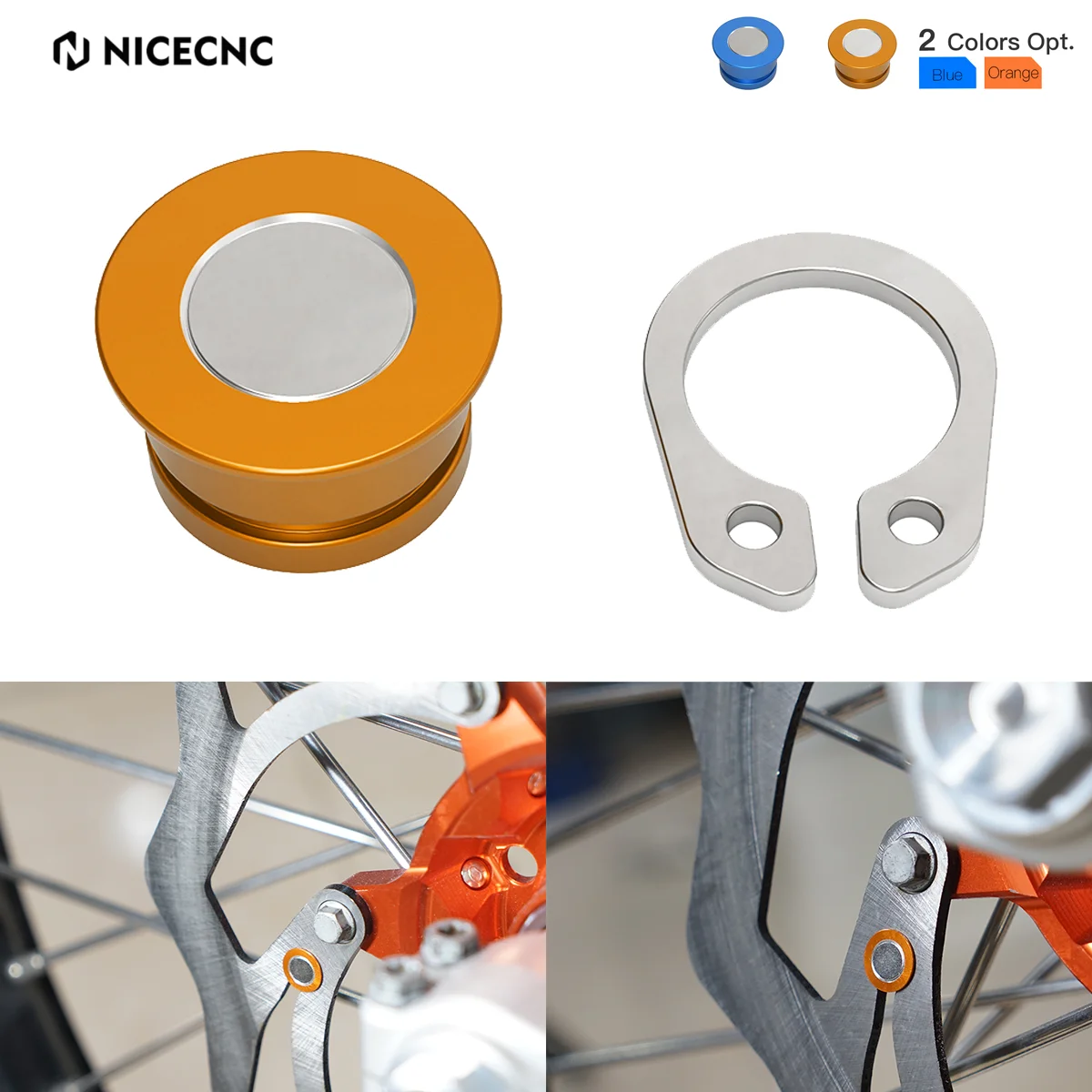 Para 2023 KTM EXC 300 TPi 6D XCW EXCF 500 450 350 300 250 200 150 125 XC 2003-2023 NICECNC Speedo odómetro Rotor imán Clip Kit