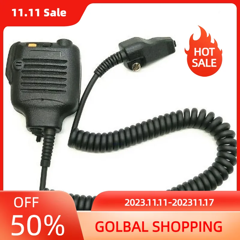 Speaker Mic Microphone KMC-25 for Kenwood Two Way Radio NX-200 NX-210 TK-190 TK-280 TK-380 TK-290 TK-390 TK-480 walkie talkie