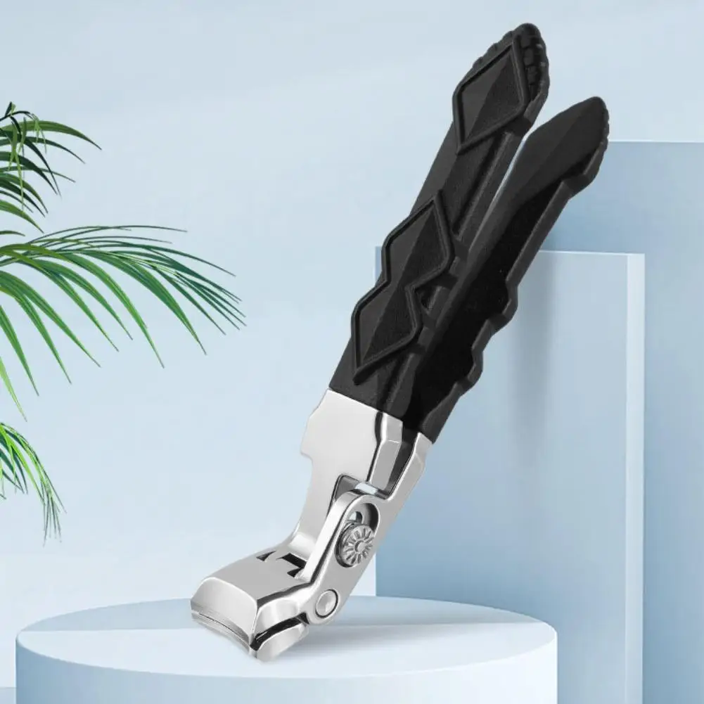 Professional Nail Clippers for Toenail Fingernail Clippers with Concave Blade Stainless Steel Nail Clipper for Thick Nails Tool