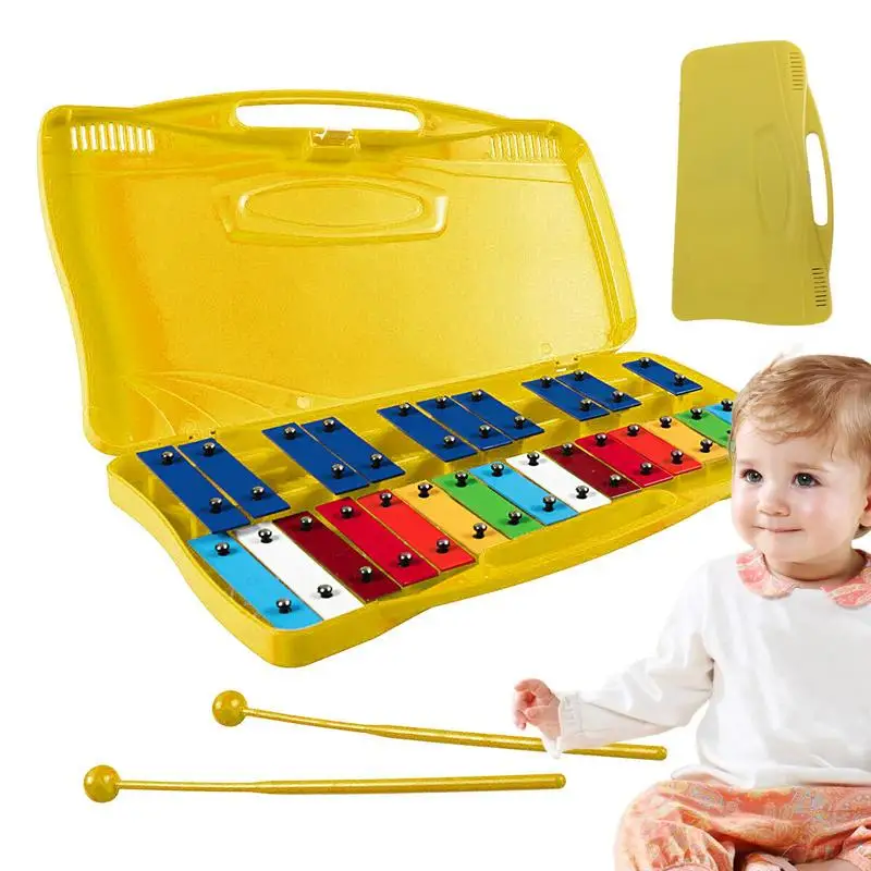 

Professional Xylophone Chromatic 25 Note Professional Xylophone Instrument Colorful Musical Early Educational Toys For