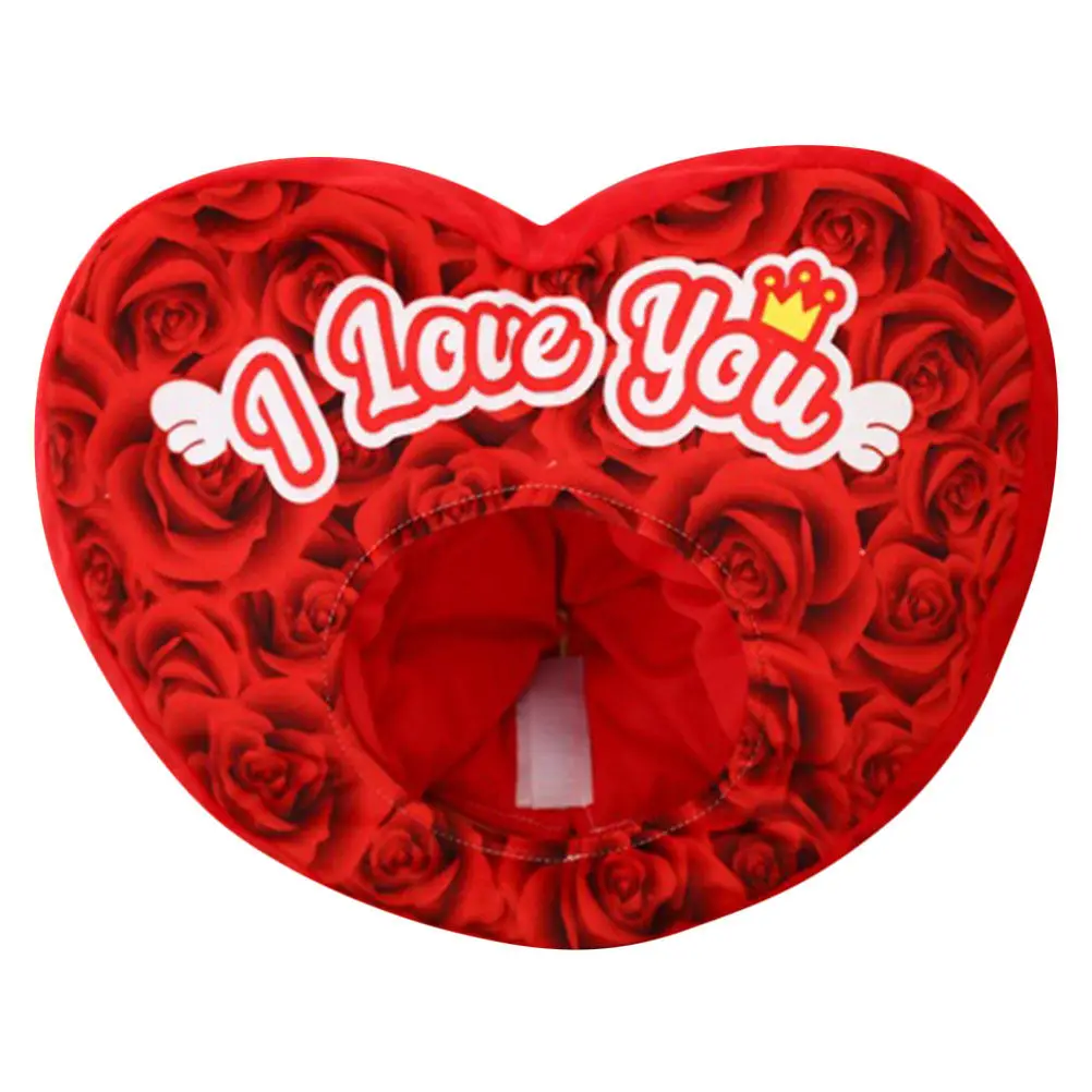 Gorro de Corazón de Rosa, Sombrero de Disfraz Suave, Accesorio para Fotos del Día de San Valentín, Novedoso para Fiestas, Cosplay, Festivales, Juego de Roles