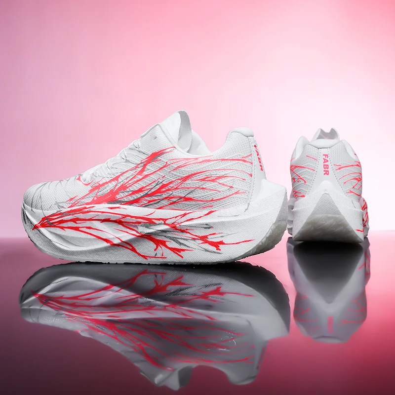 New Marathon Running Shoes Men Women Road Jogging Supercritical E-TPU Cushioning Sports Training Shoes Mesh Light Comfy Sneakers
