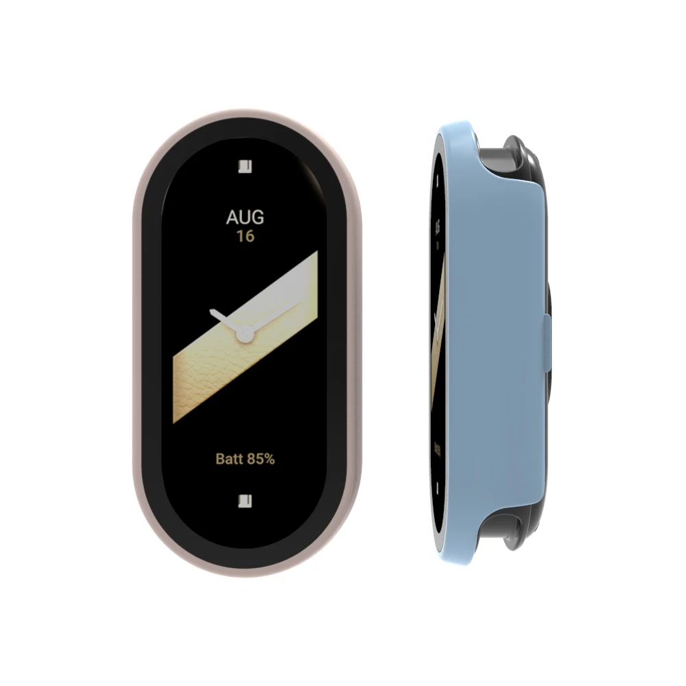 Per Xiaomi smart band 8 guscio protettivo in vetro temperato PC shell pellicola in vetro temperato composito