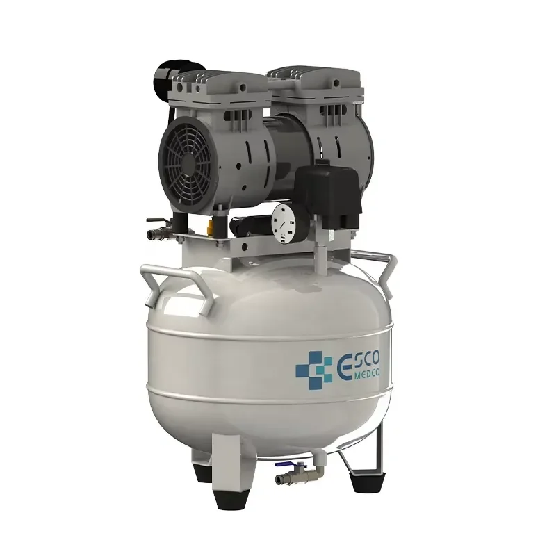 ESCO Brand Portable Oil Free Multiple Models Medical Silent Chair air Compressor with air Dryer