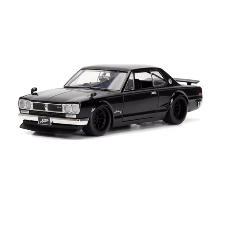 

Литой оригинальный 1/24 масштаб 1971 Nissan Skyline 2000 GTR имитация мышечной машины из сплава Модель автомобиля украшение коллекционная игрушка подарок