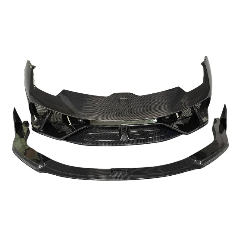 P-style all carbon fiber carbon fiber front bumper front lip body kit for Lamborghini Huracan LP580 LP610 2014-2018