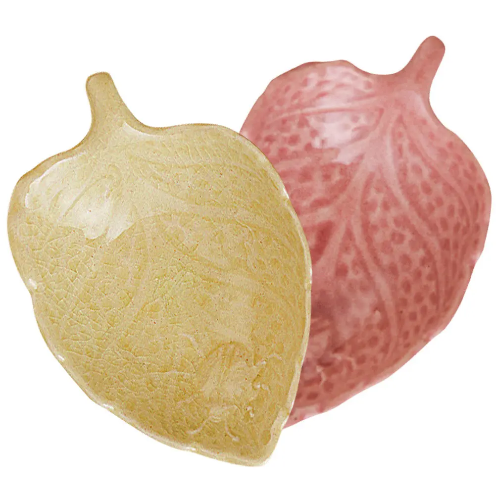 2Pcs Ceramic Aroma Oil Bowl Essential Oil Plate Facial Mask Stirring Dish Spa Therapy Supply Home Massage Skincare Accessory