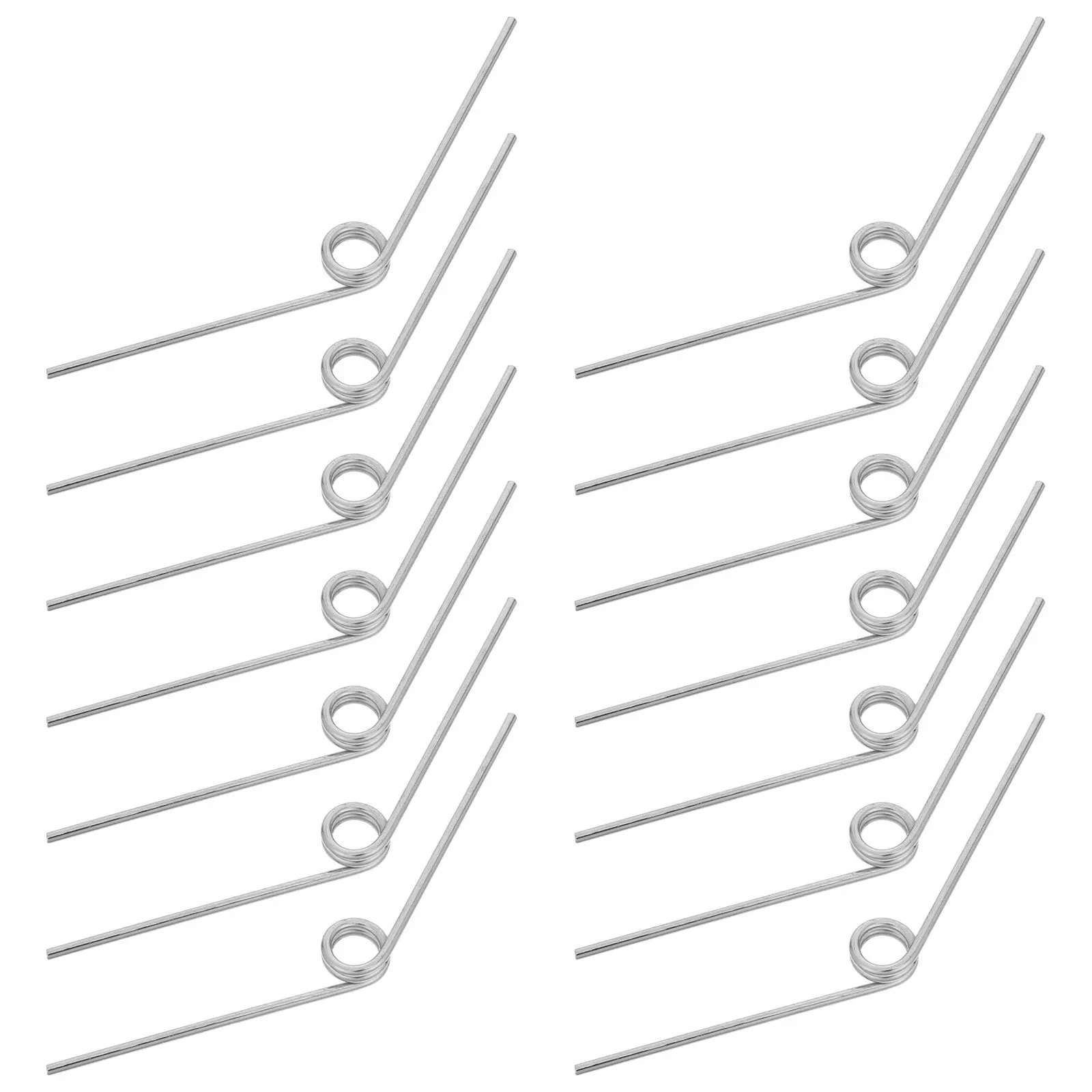 50 قطعة من نوابض مقص التقليم على شكل حرف V، استبدال فولاذي لمقص تشذيب النباتات الصغيرة، أداة البستنة المتينة #2