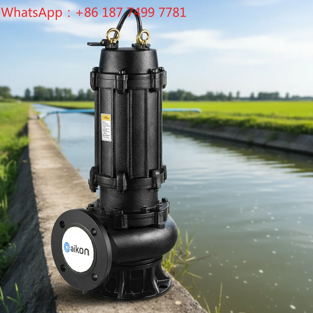 Dirty Water Stainless Steel & Iron Submersible Pump Electric Driven for Automotive Industry Use with Fully Automatic Control