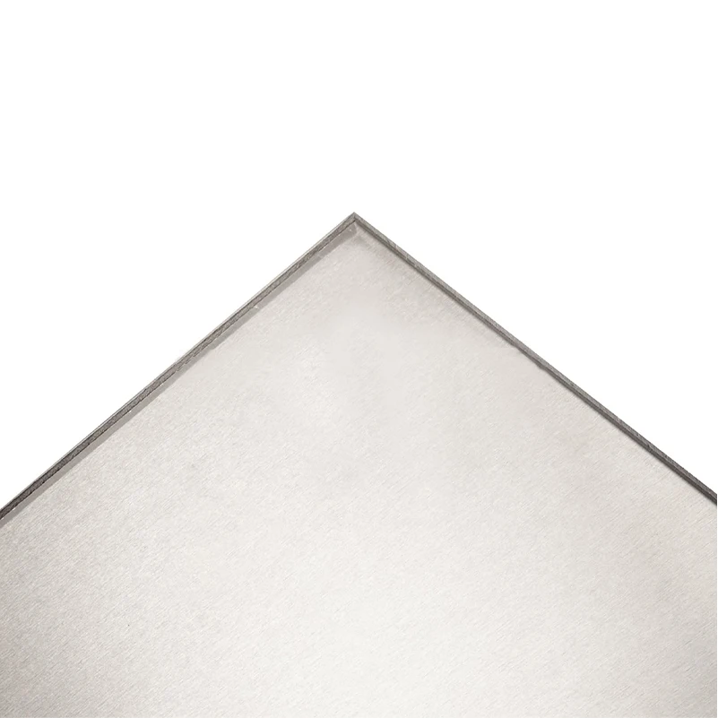 5052 Aluminium Plaat Vlakke Plaat Zilver Geanodiseerde Aluminiumlegering Plaatdikte 3Mm 6Mm 10Mm 297X420Mm 210X297Mm