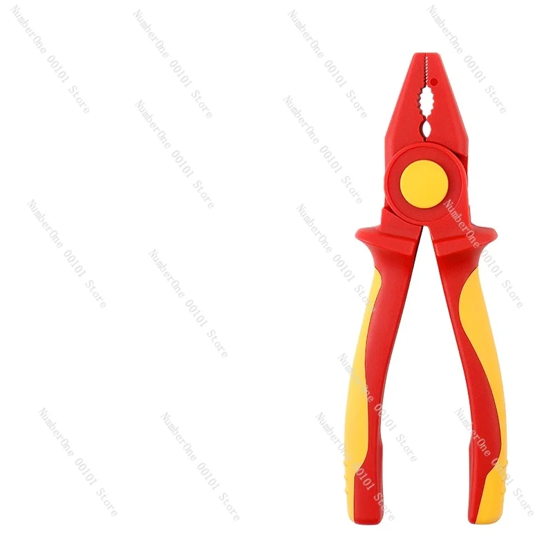 

Изолированные плоскогубцы для проволоки, многофункциональные инструменты, VDE, устойчивые к высоким напряжением, 1000 В, специальные пластиковые плоскогубцы для электрика с острым носом