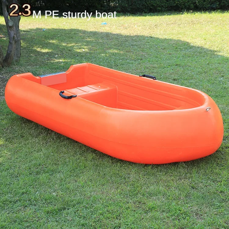 Double 230mm Solid High Density LLDPE Boat Lightweight Rigid Design for Steady Rafting for Water Sports and Fishing