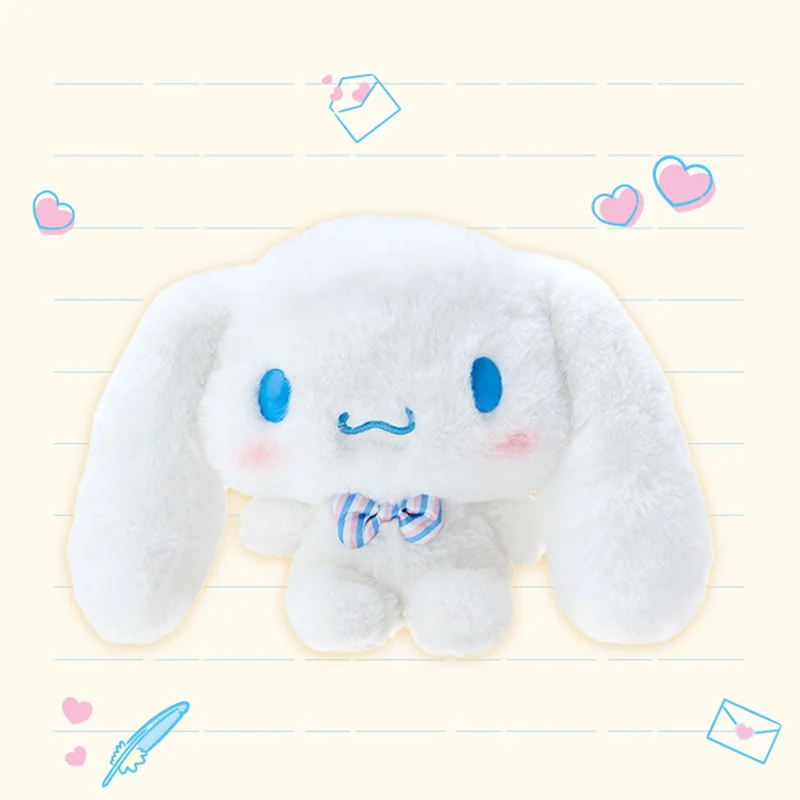 Sanrio Cinnamoroll Love Letter Series peluche Doll Kawaii ciondolo borsa portatile per cellulare Cartoon Doll Toy Girl regali di compleanno