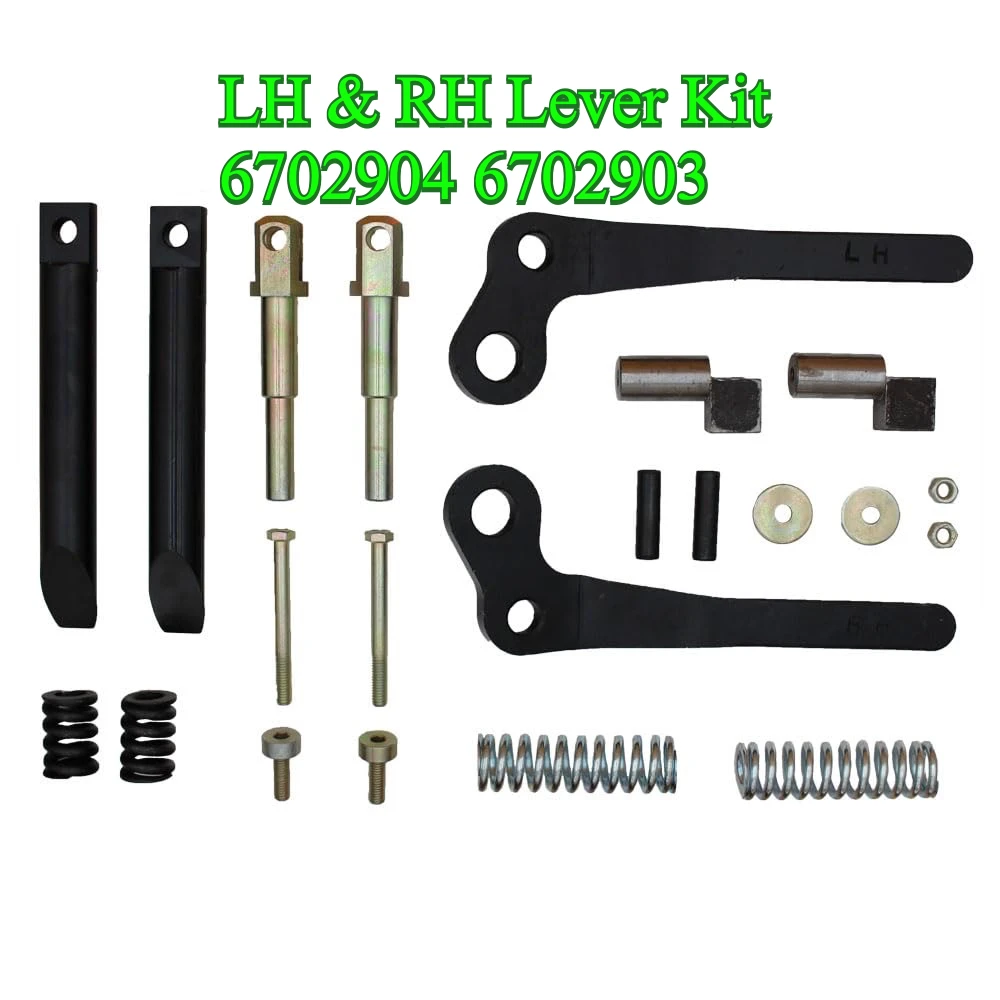 LH & RH Lever Kit 6702904 6702903 Fits Bobcat Bob-Tach T110 T140 T180 T190 T200 T250