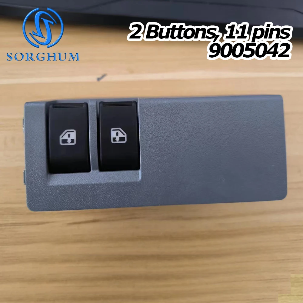 9005042 9005041 For Chevrolet Sail 2010 2011 2012 2013 2014 Car Power Window Switch Master Control Button 11 Pins 2 / 4 Buttons