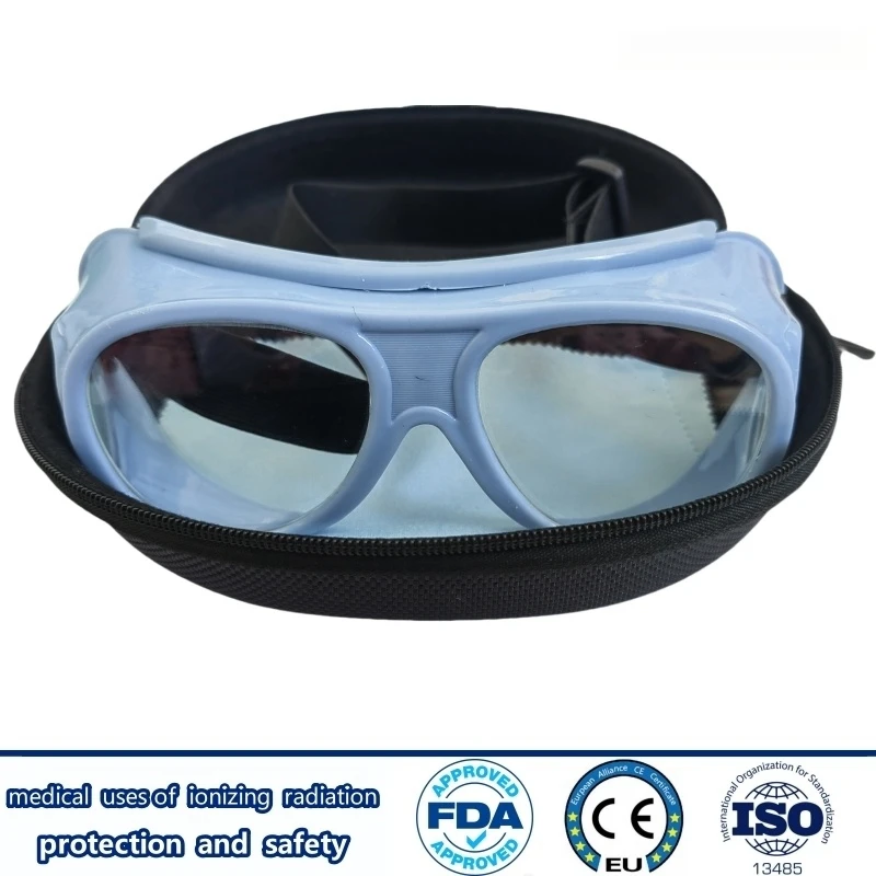 X-ray protective 0.5mmpb/0.75mmpb lead spectacles radioactive laboratory radiological protection myopia can be used lead glasses
