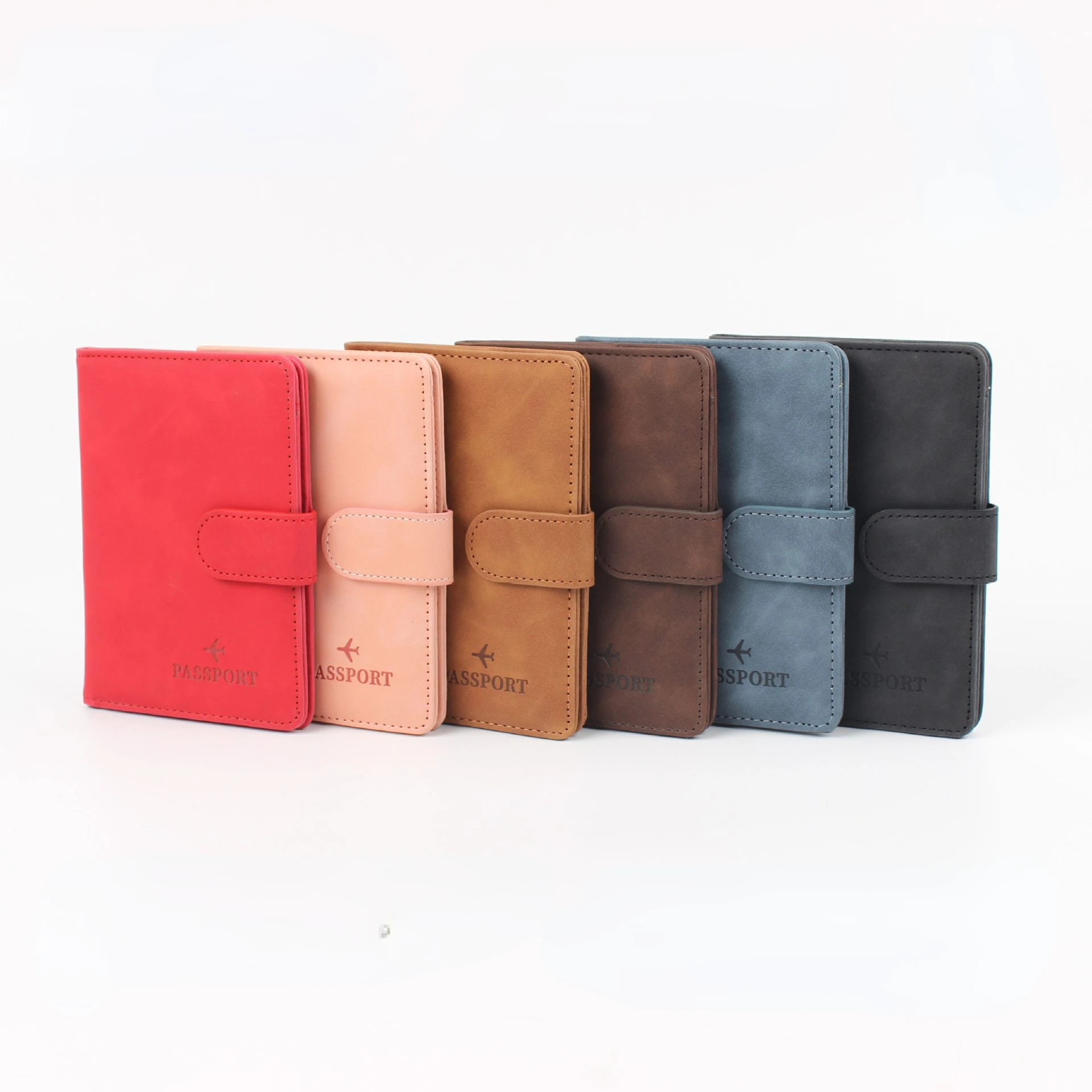 Passport Holder Cover Wallet RFID Blocking Leather Card Case Travel Accessories for Women Men Passport Wallet Case