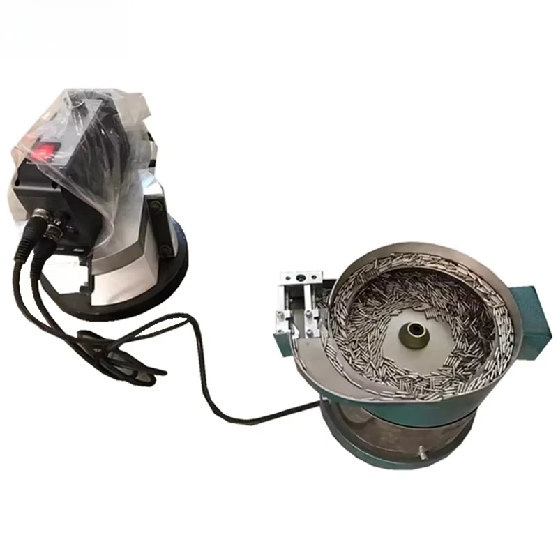 New Electromagnetic Linear Vibrator Feeder with Motor & PLC 1 Year Warranty for Pen Nibs
