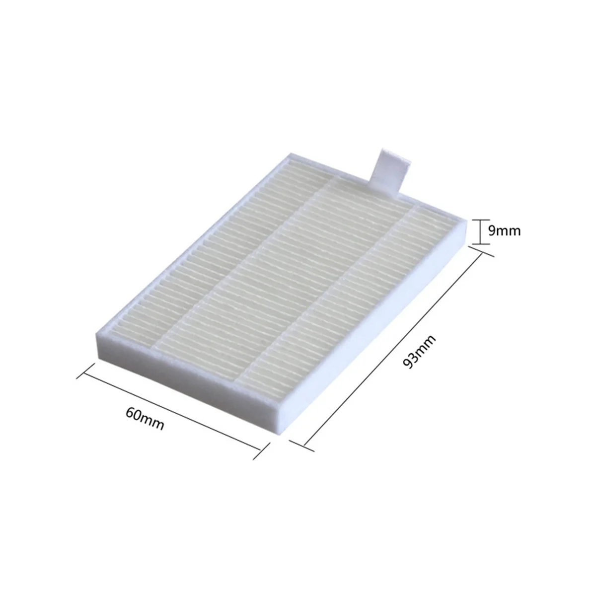Фильтр для подметальной машины, основная боковая щетка, тряпка, швабра, фильтр Hepa для C30B E30 XR500, запасные части для робота-пылесоса