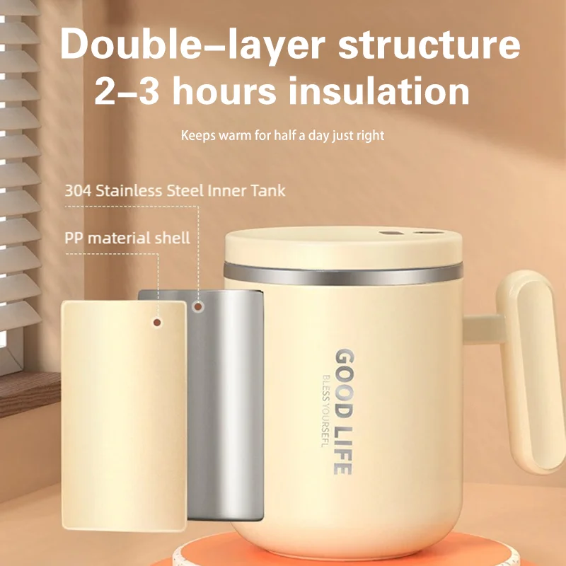 خلاط كهربائي صغير جديد محمول لبودرة البروتين، خلاط هزاز، كوب قهوة كهربائي للسفر، أدوات المنزل والمطبخ