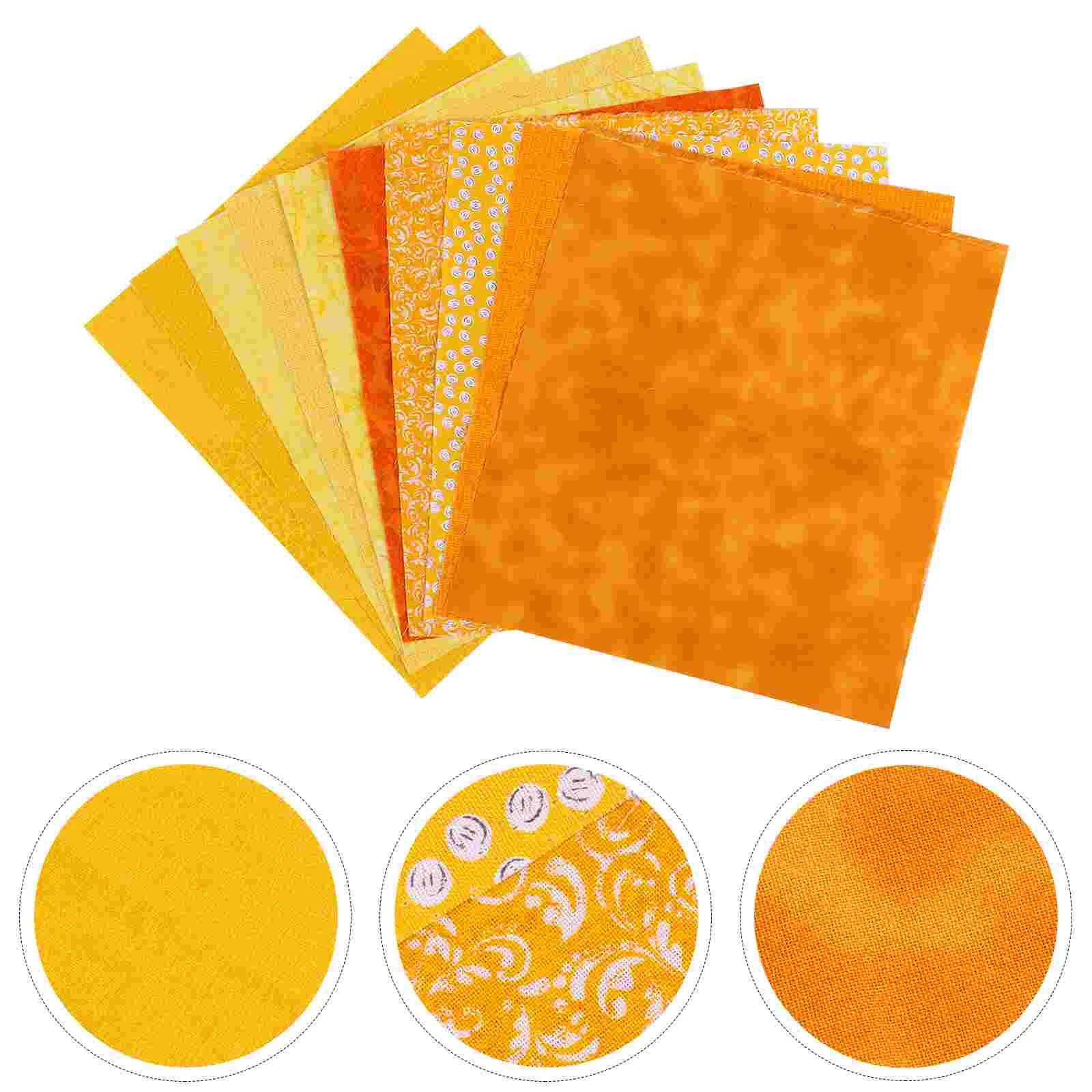 

Cotton Blanket Yellow Patchwork Group Quilting Fabric by The Yard Clearance Designer