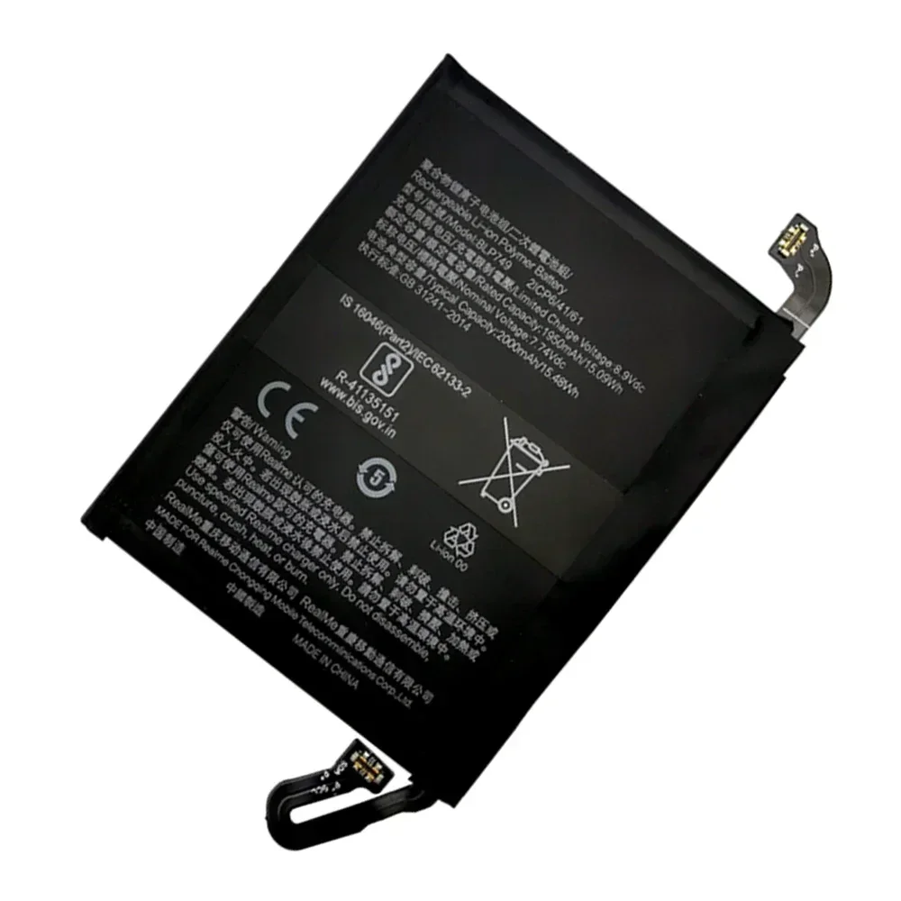 2025 Original BLP749 Battery Suitable For OPPO Realme X2 Pro RMX1931 4000mAh High-Quality Mobile phone battery In Stock+Tools