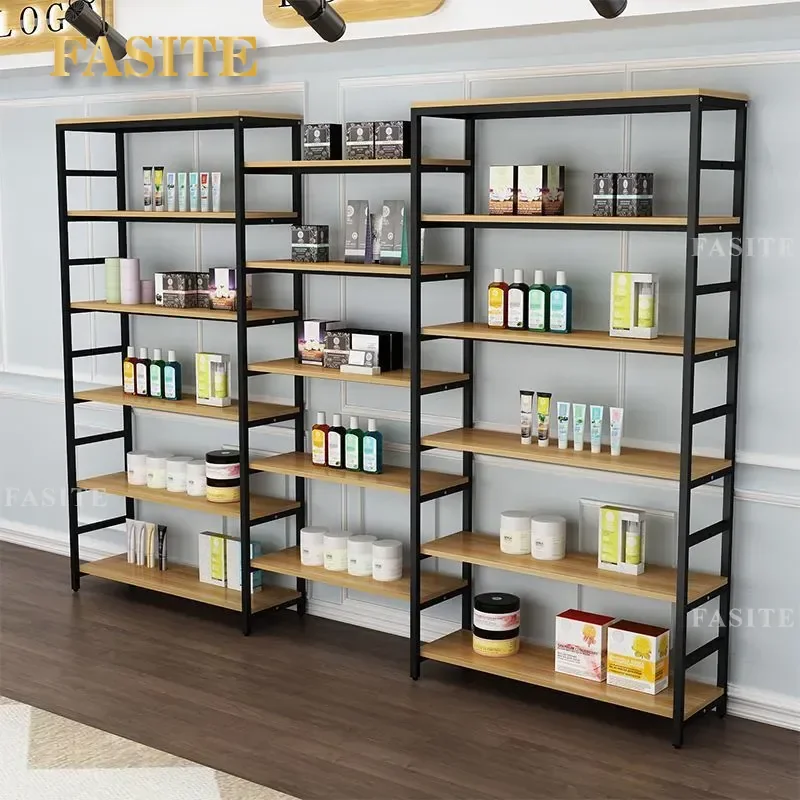 For Supermarket Storage Rack Floor to Ceiling Multi Layer Shelf Display Stand for Maternal Infant Cosmetics Commercial Use