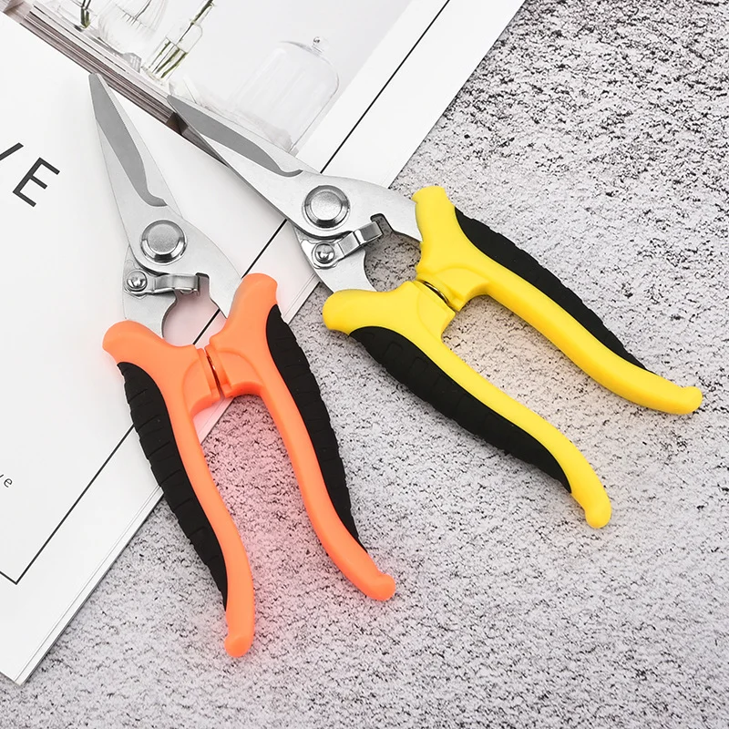 1PC Stainless Steel Electrician Scissors Multifunction Manually Shears Groove Cutting Wire And Thin steel Plate Hand Tools