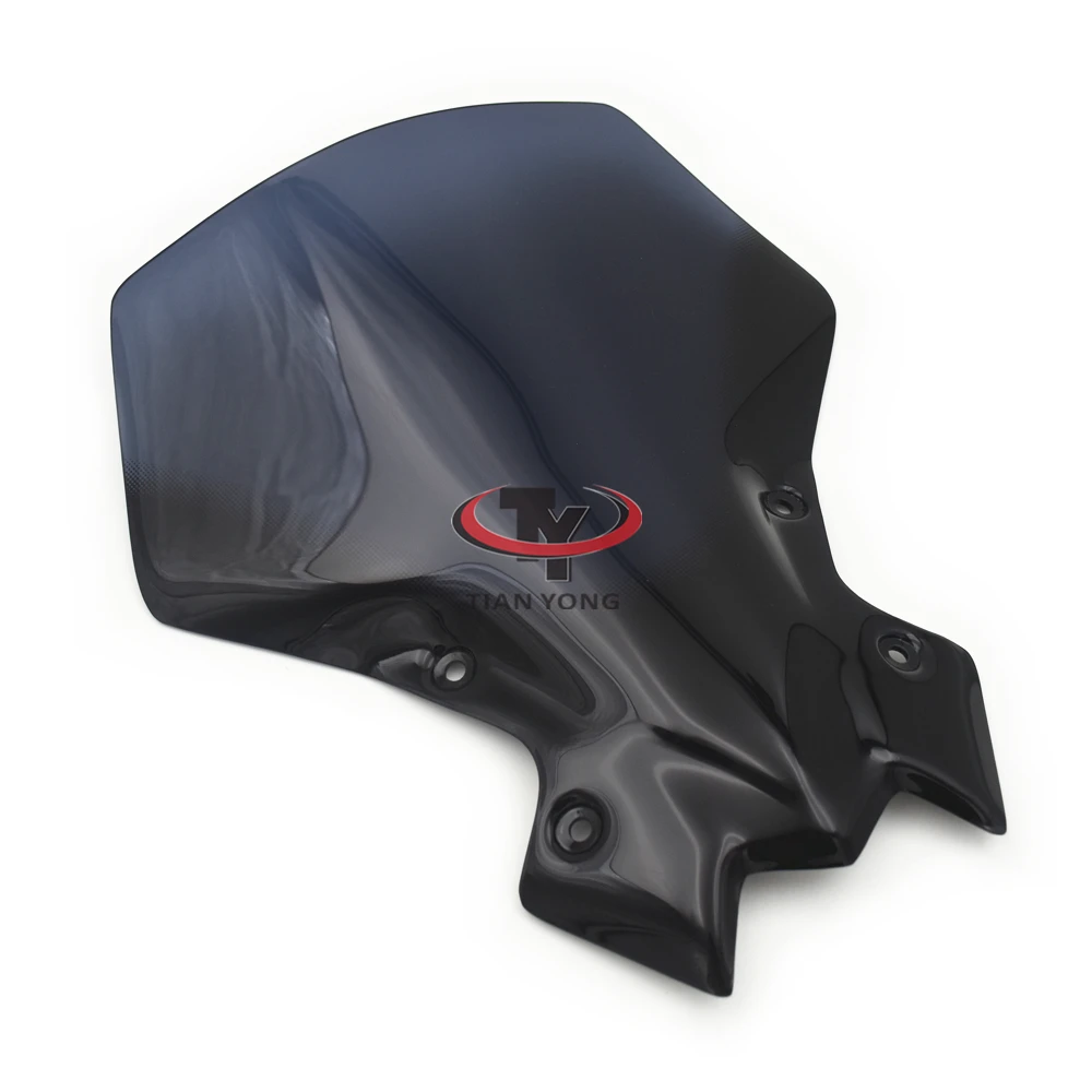 

Ветровой дефлектор для Kawasaki Z900 Z 900 Z650 2020 2021 2022 2023 ветровое стекло для мотоцикла дымчато-черное ветровое стекло