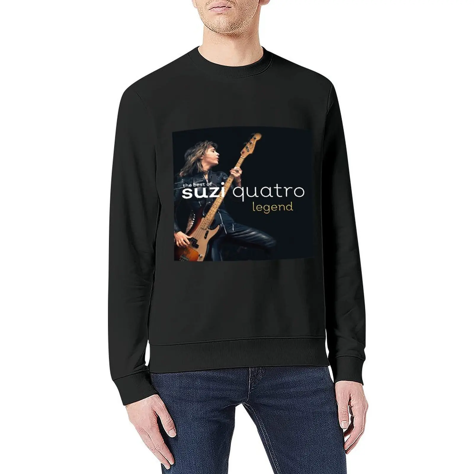 suzi quatro legend Pullover men's clothes men's coat anime clothing korean clothes oversize sweatshirts