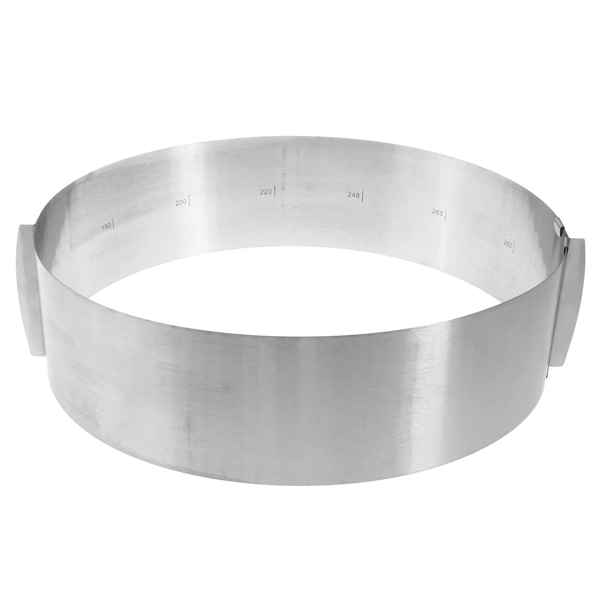 

Adjustable Stainless Steel Cake Baking Ring 6-12 Inch Perfect for DIY Baking Mousse Pastry Layered Cake Mold Bakeware
