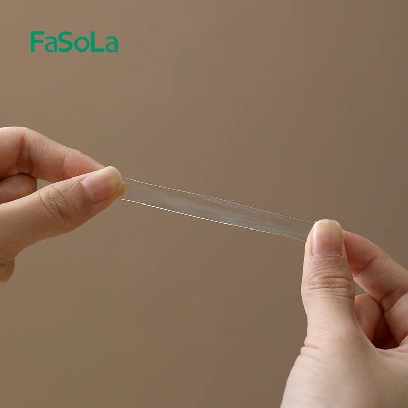 FaSoLa 3 arkusze kleju dwustronna taśma klejąca mocne naklejki na ścianę rękodzieło balon Home Decor taśmy bezszwowe