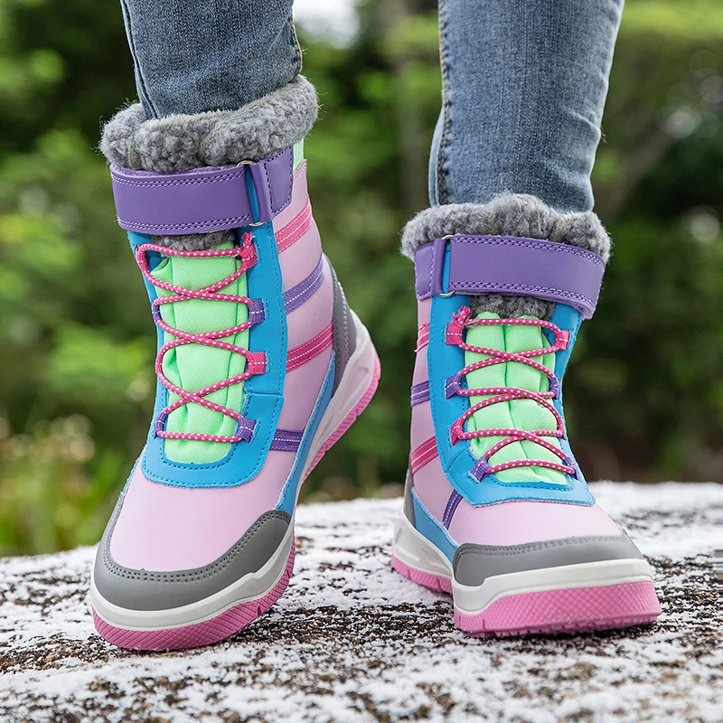 

2026 New Cotton Shoes Waterproof and Cold Proof Long Ankle Boots for Women Outdoor with Thick Velvet and Warmth Short Snow Boots