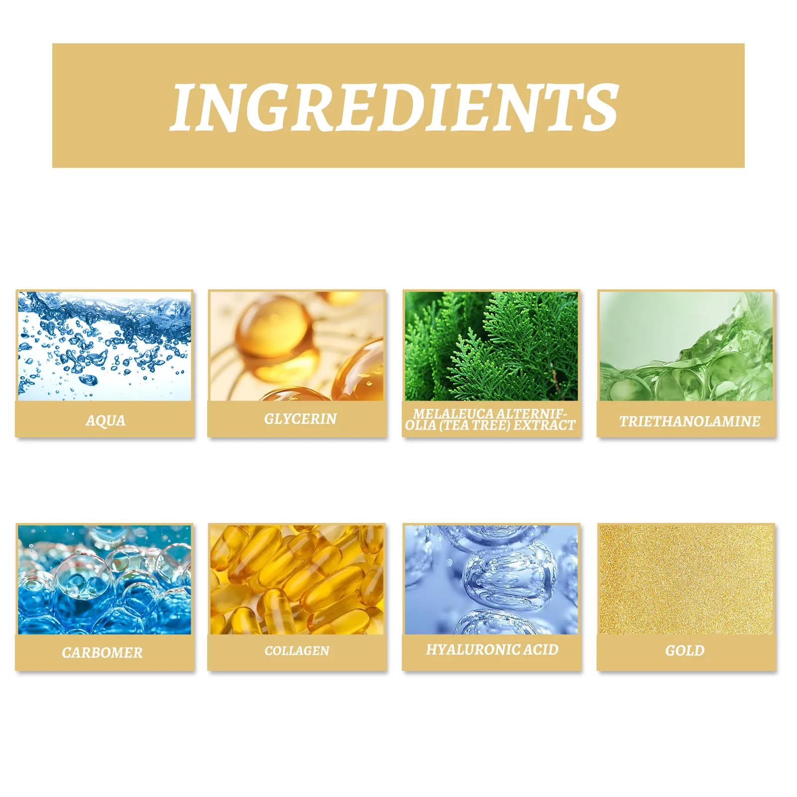 رقع عين الكولاجين الذهبية عيار 24 قيراط تقلل الخطوط الدقيقة ويزيل الانتفاخ والهالات السوداء وشدها ومنطقة العين الحساسة