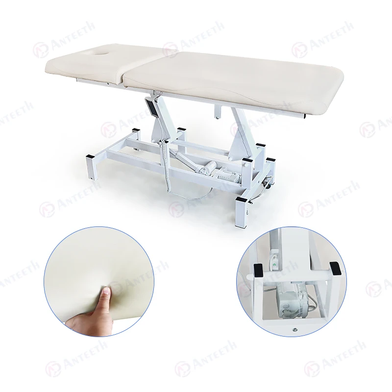 Simple Design Salon Furniture 1/2 Motors Body Care Massage Facial Table Puncture Electric Massage Bed