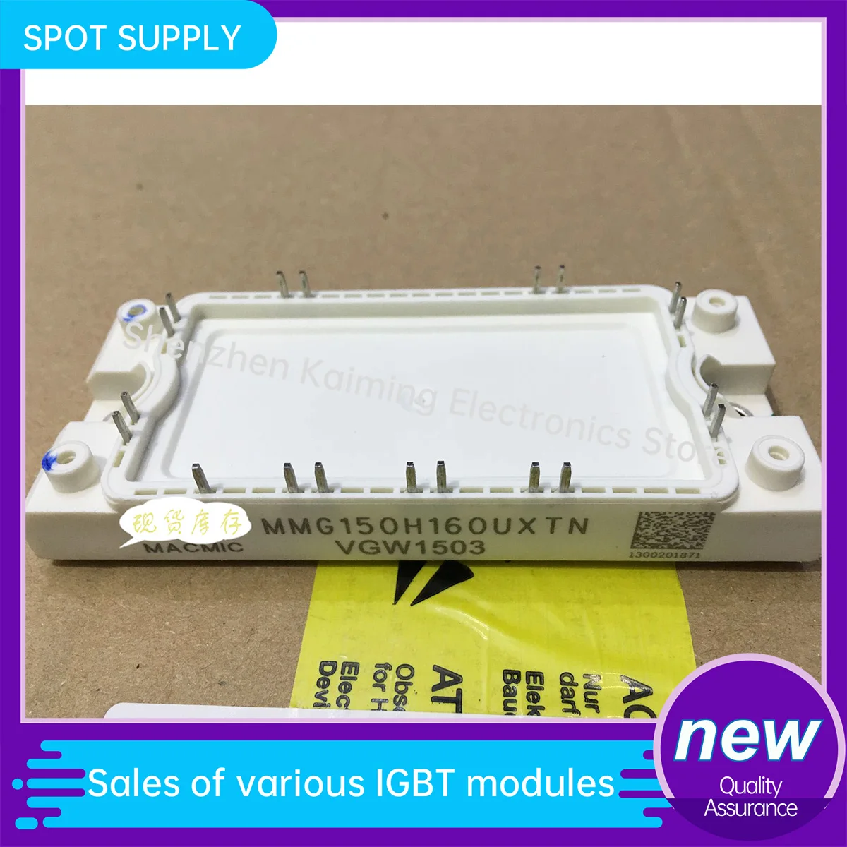 

MMG150H160UX6TN MMG150H120UX6TN MMG150H160UXK6TN NEW AND ORIGINAL IGBT MODULE