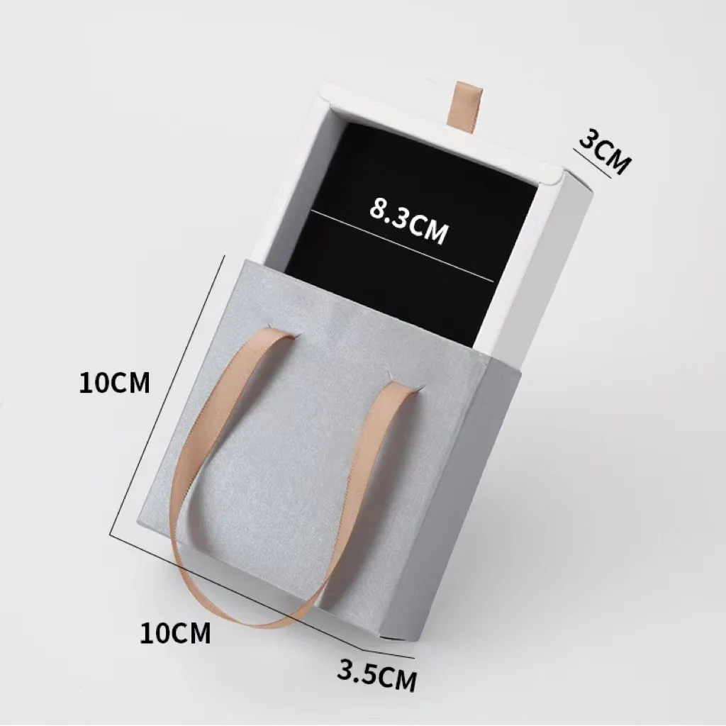 Ящик для ювелирных изделий с сумкой-ручкой, свадебный браслет, кольцо, серьги, ожерелье, органайзер для упаковки подарков, портативный чехол для путешествий